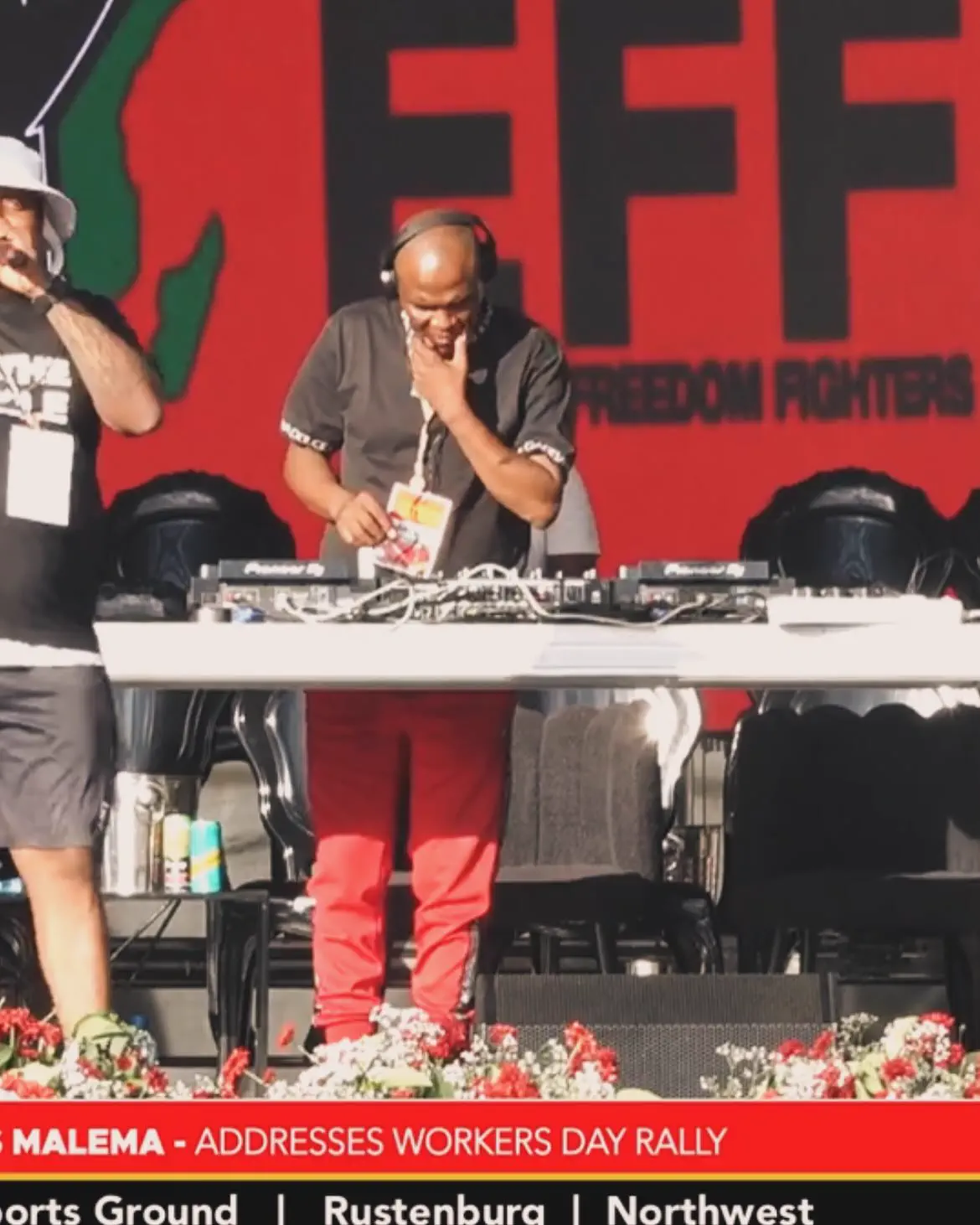 Workers Day mass rally performance in Rustenburg