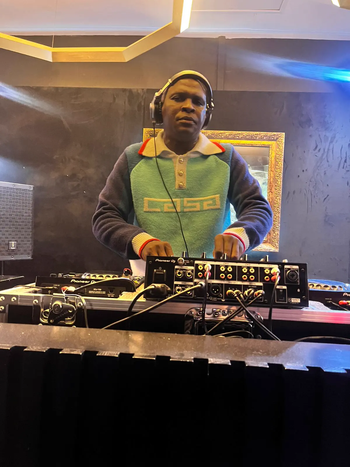 DJ Black Jesus live performance energy on stage