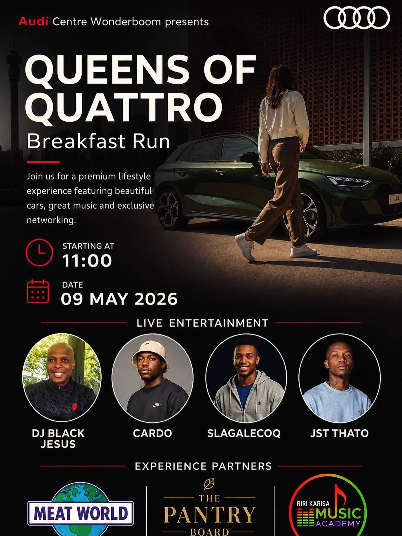 Queens of Quattro event at Audi Centre Pretoria